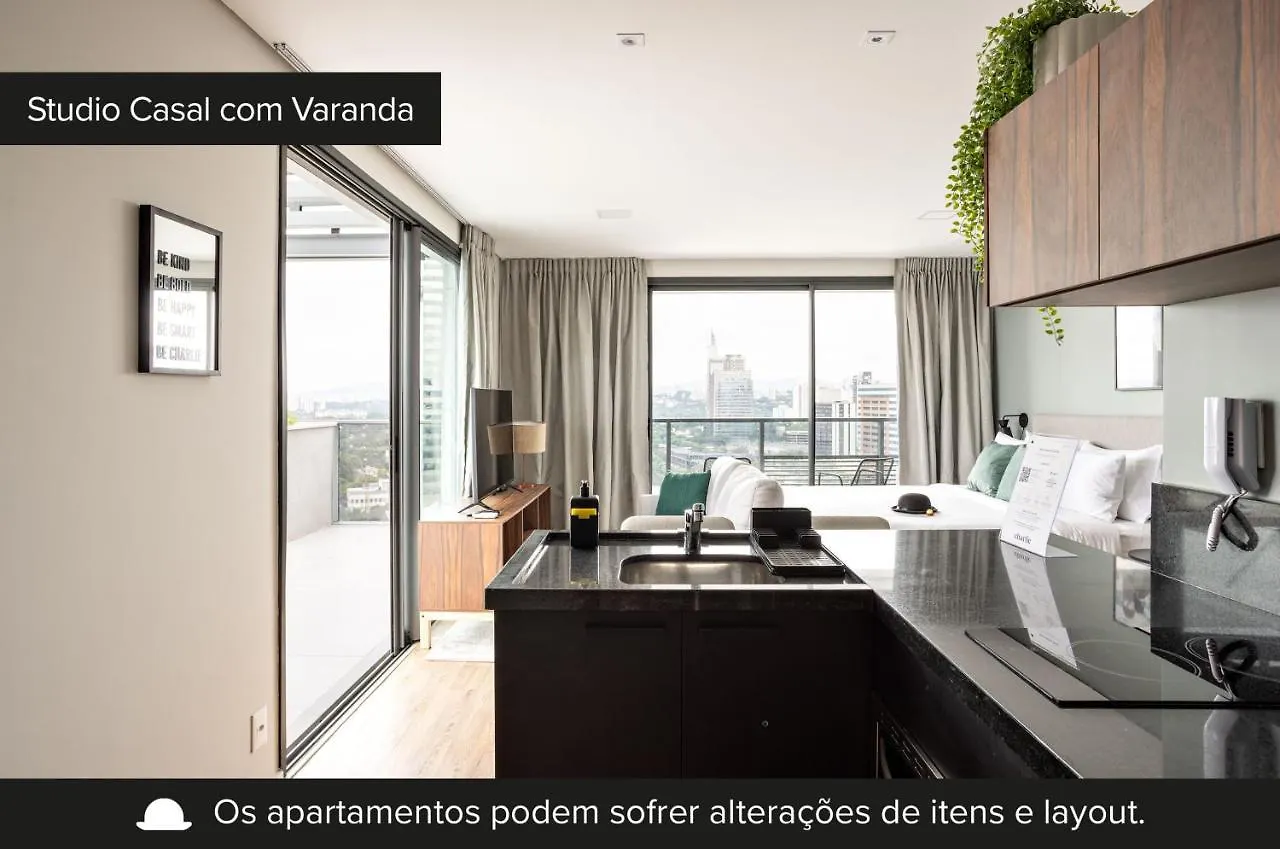 Appartement Charlie Jockey Pinheiros à São Paulo 0*,